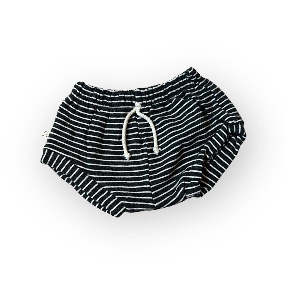 Childhoods Charcoal Stripe Shorties